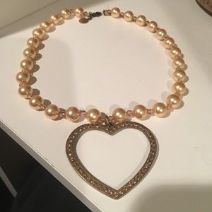LF Hamptons Pearl beads and Swarovski necklace