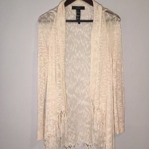 High-low cardigan from Forever 21
