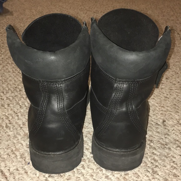Timberland 6inch Premium Black Boots Size 11 main image 4