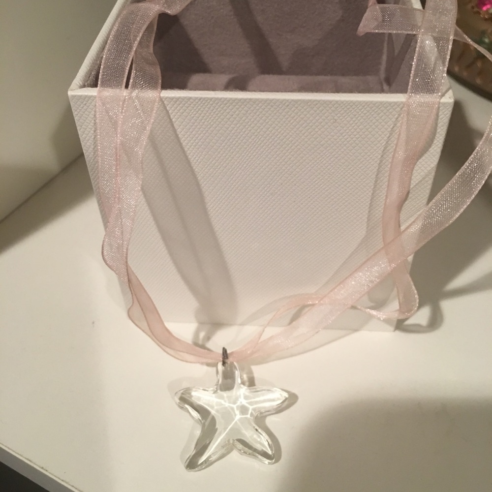 New Glass Starfish necklace