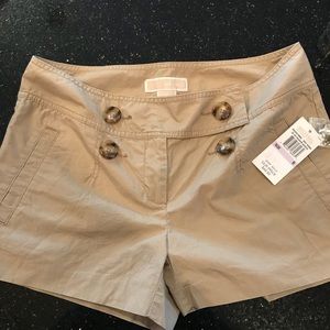 NWT Khaki Michael Kors Shorts