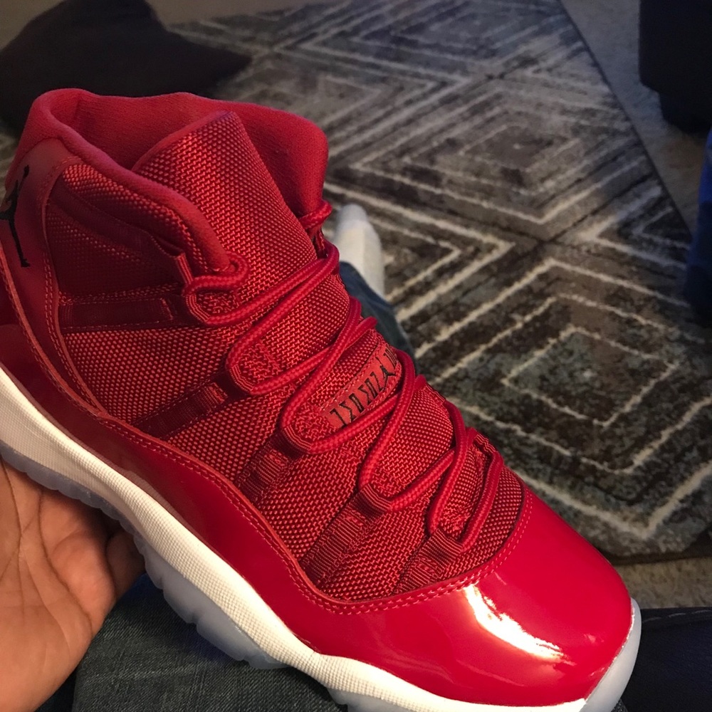 retro jordan 11 university red win like 96