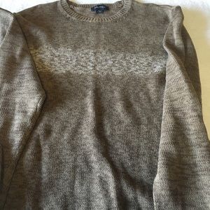 Men M Nautica sweater long sleeve tan