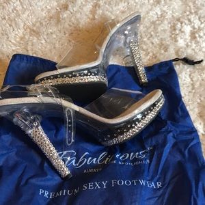 Bikini competition heels