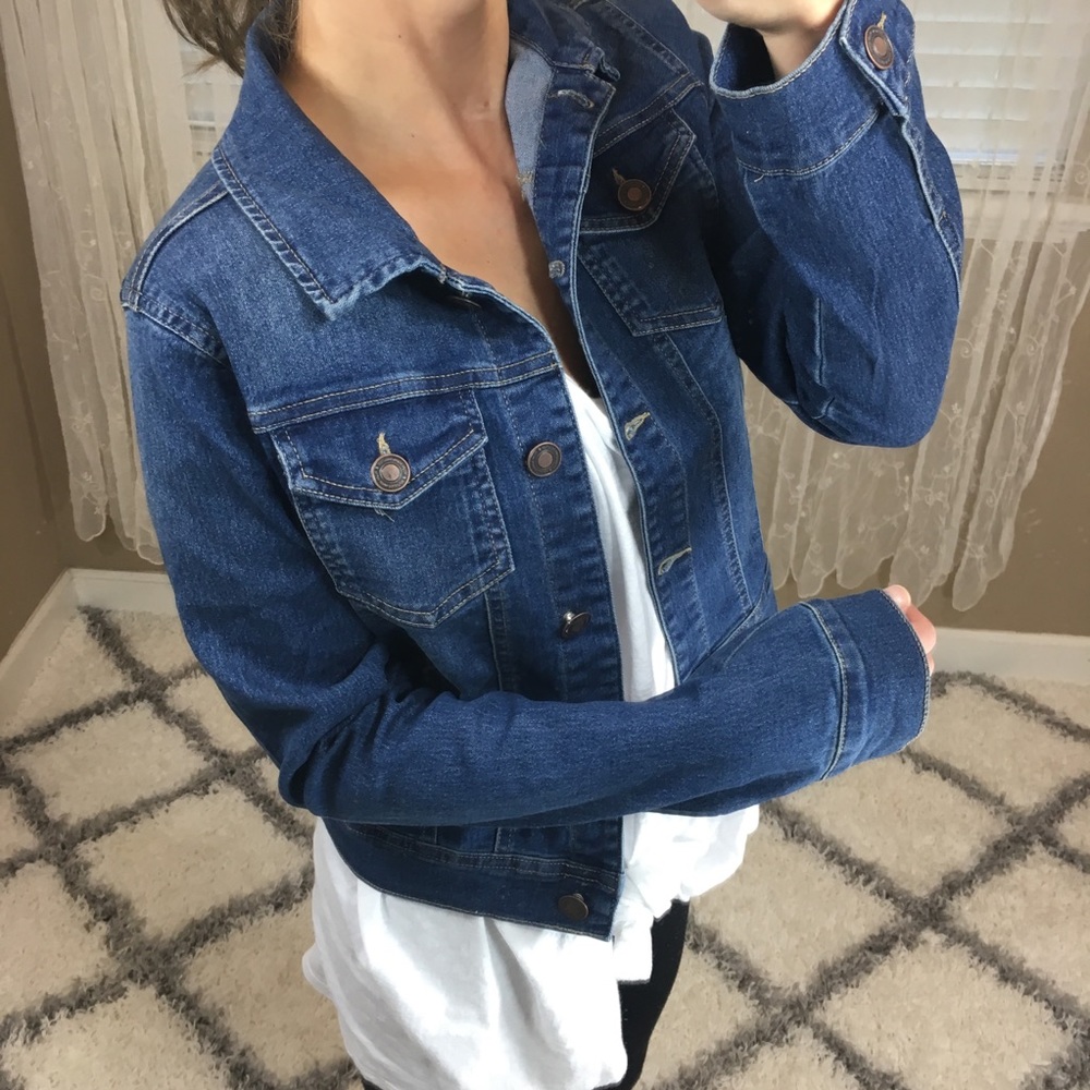 LAST 1• Boutique Jean Jacket - Picture 2 of 8
