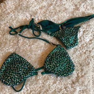 Green bikini