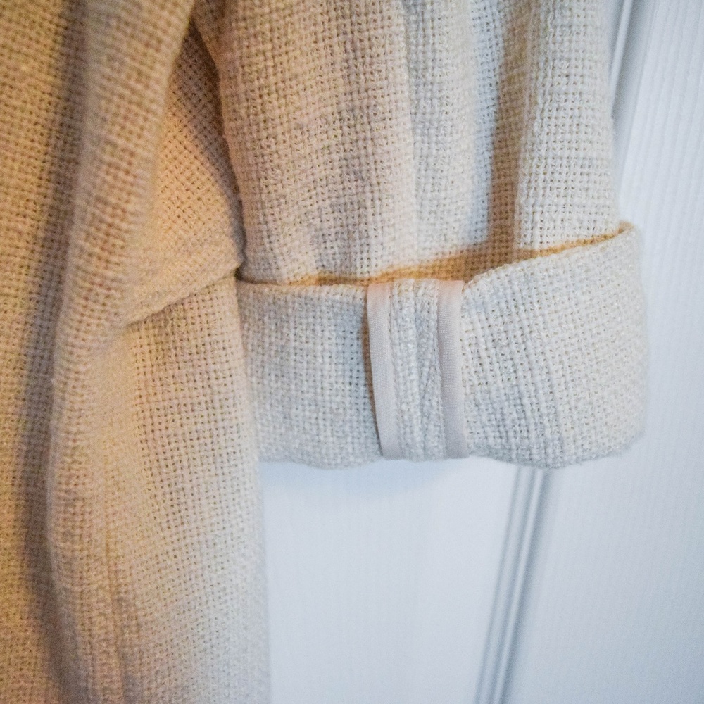 Chico's Drape-Front Crop Jacket - Picture 6 of 8