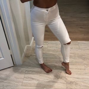 Topshop high waist Joni jeans