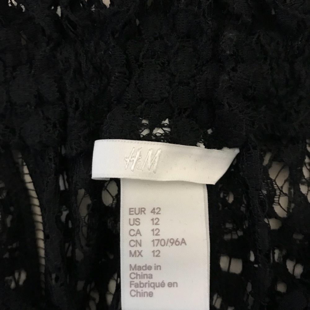 H&M off the shoulder top