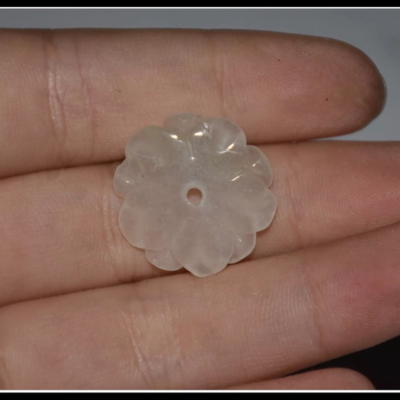 Women’s Authentic Jade Hand Carved Pendant - Picture 2 of 2