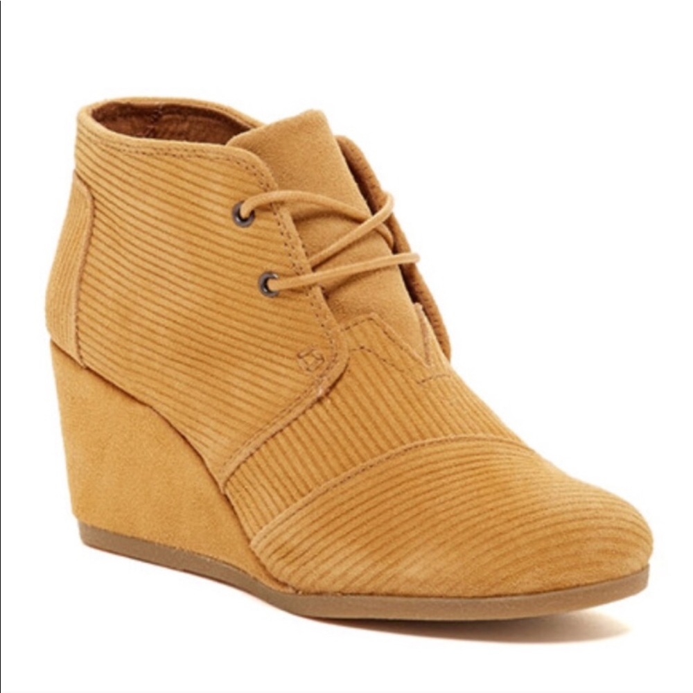 TOMS Corduroy Wedge
