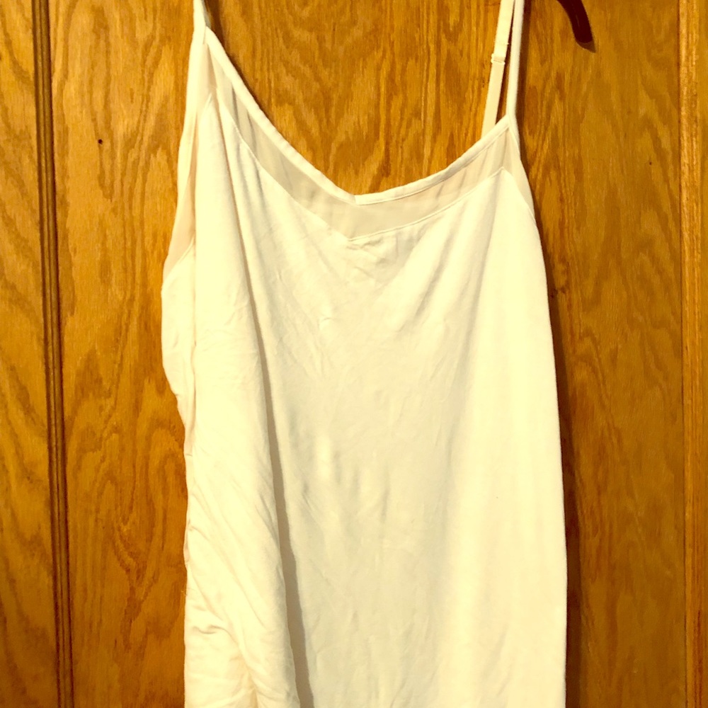 LANE BRYANT Cream colored plus sized camisole