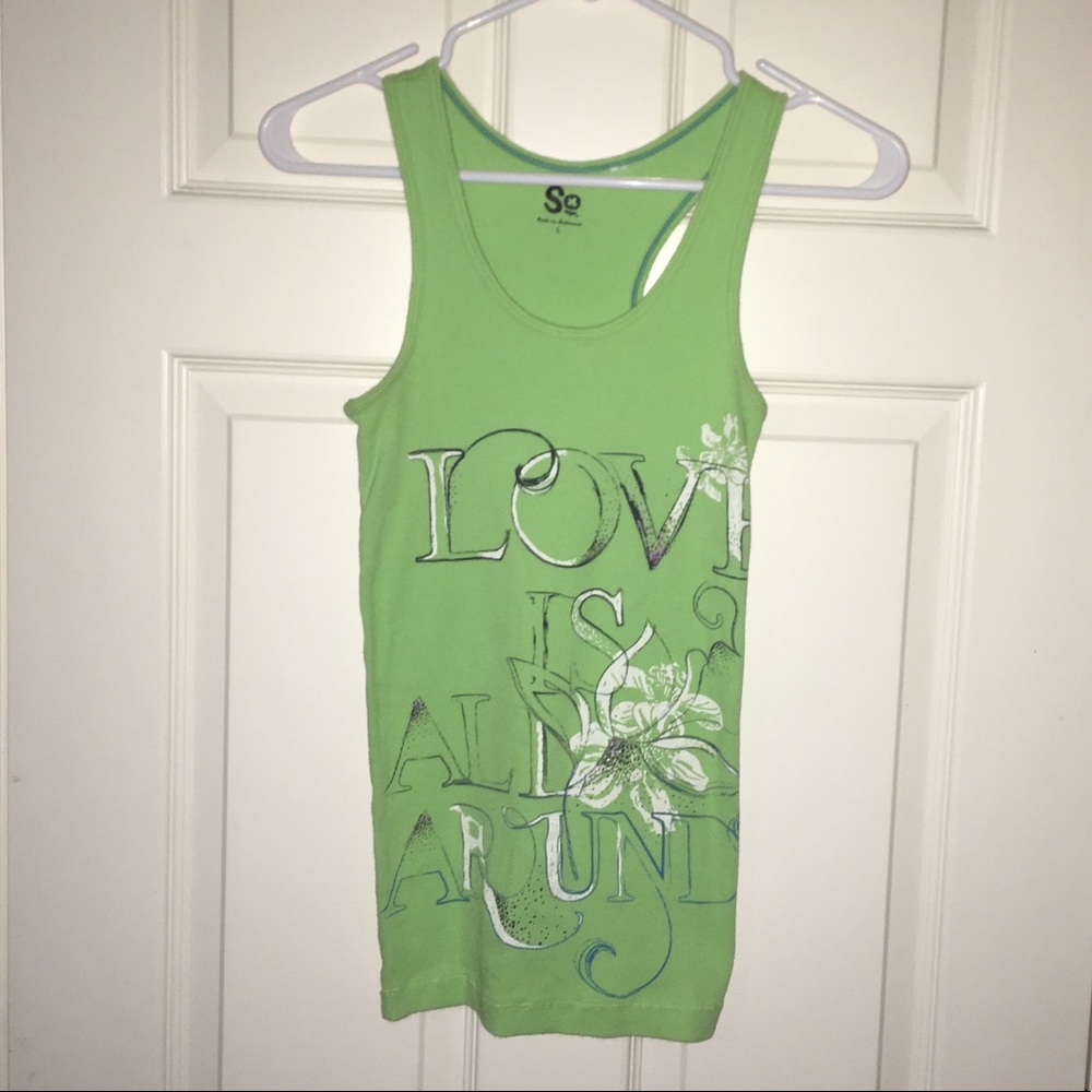 So🌺 Racerback tank top