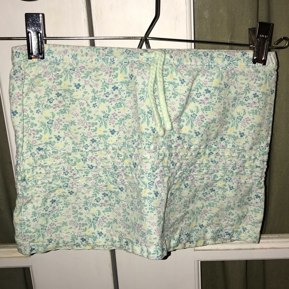 old navy 3T blue flowered skirt
