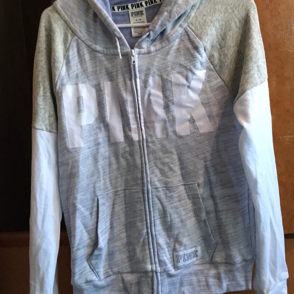 pink vsecret hoodie