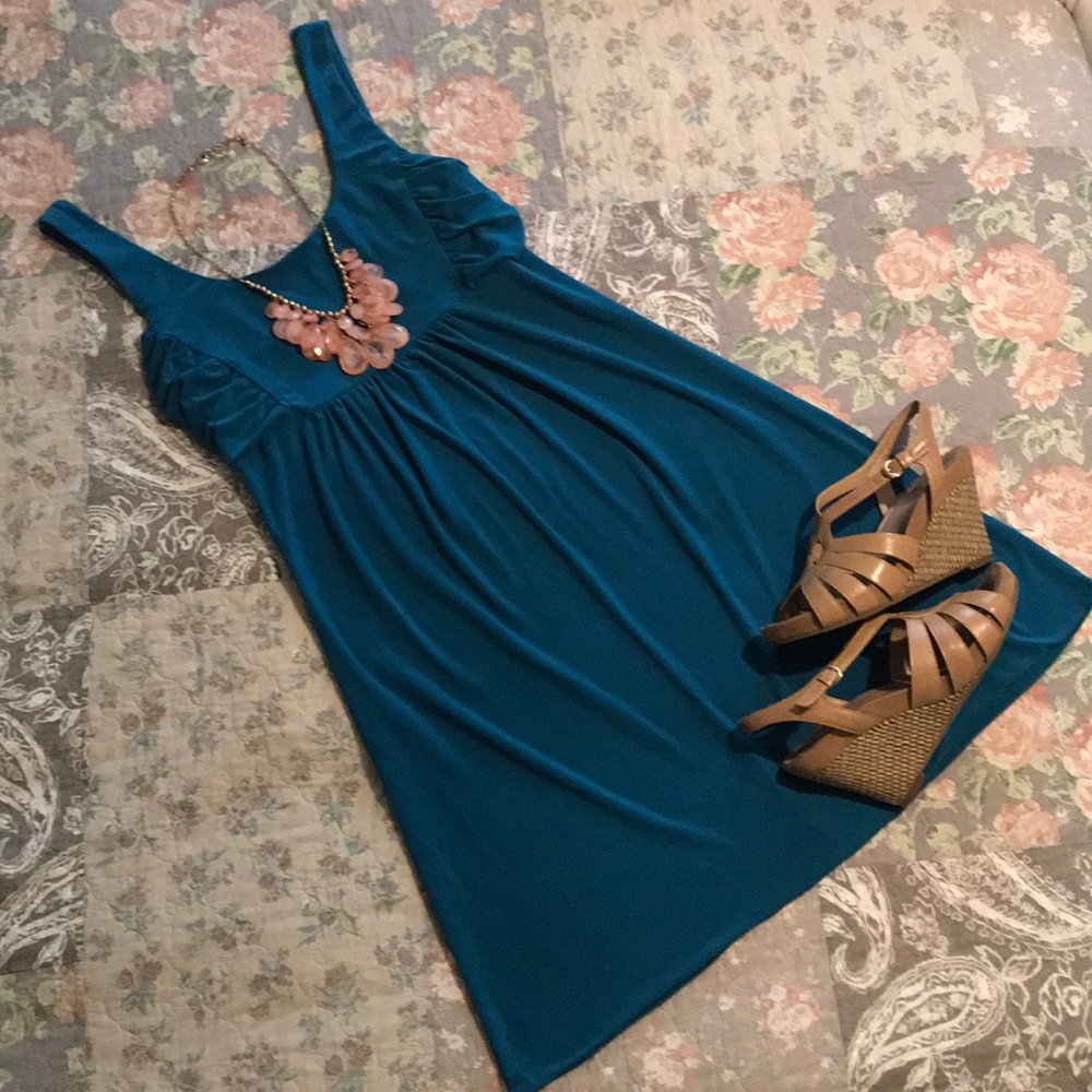 Cute teal dress