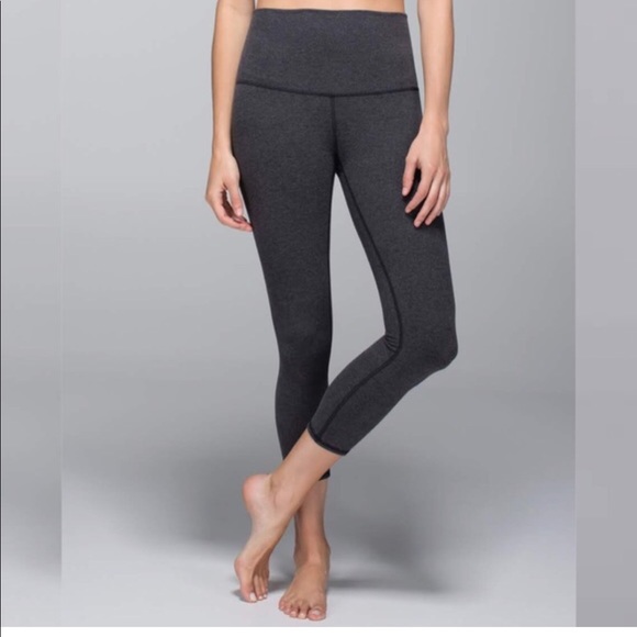 Lululemon Cotton Roll Down Crop - Picture 2 of 7