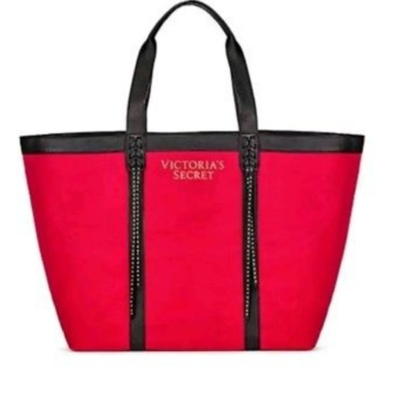 Gorgeous Red Victoria secret tote - Picture 1 of 5