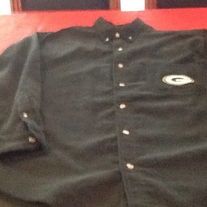 WOMAN 's CORDUROYS  GREEN BAY PACKER SHIRT
