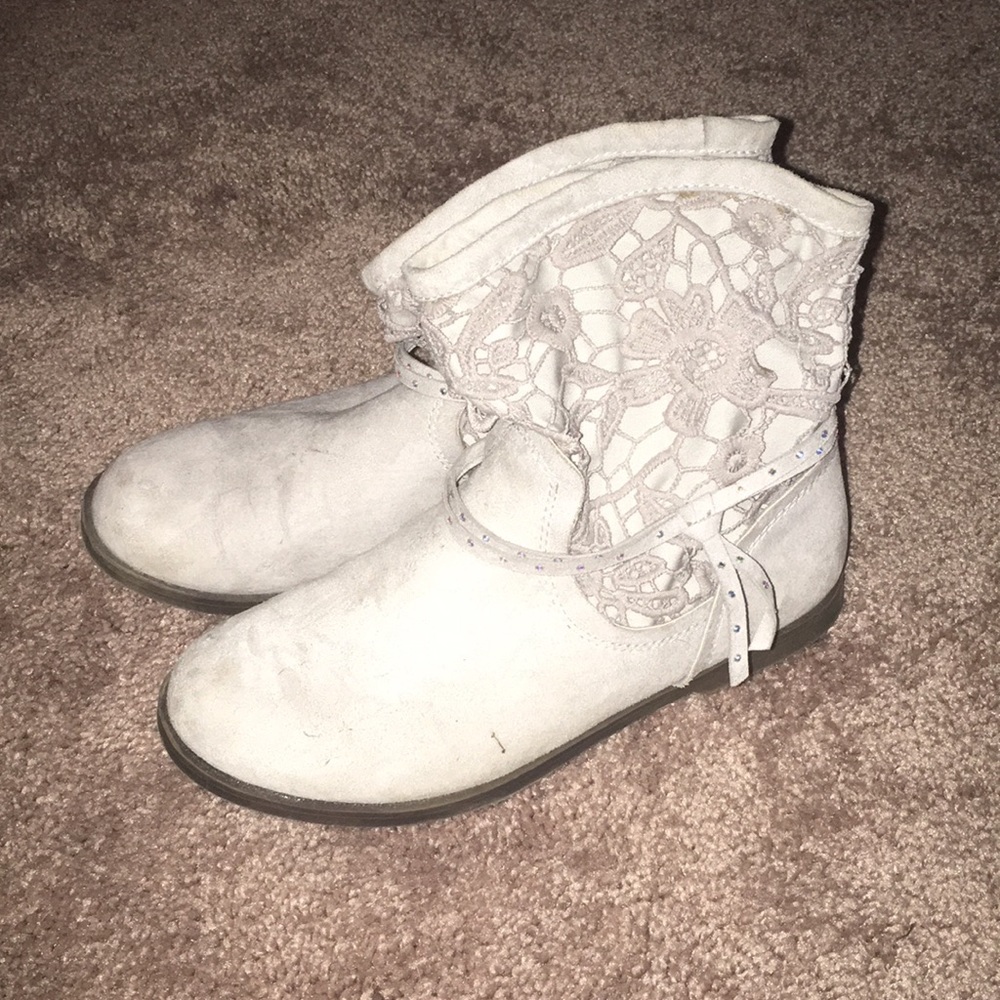 Justice girls lace boots