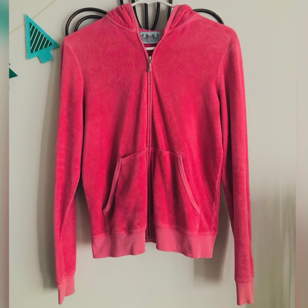Pink Juicy Couture Terry Jacket