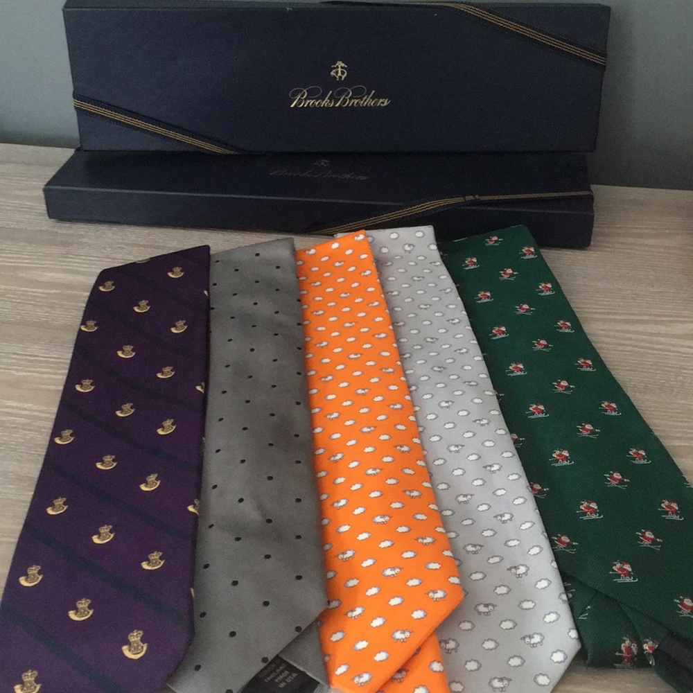 NWT Brooks Brothers Ties