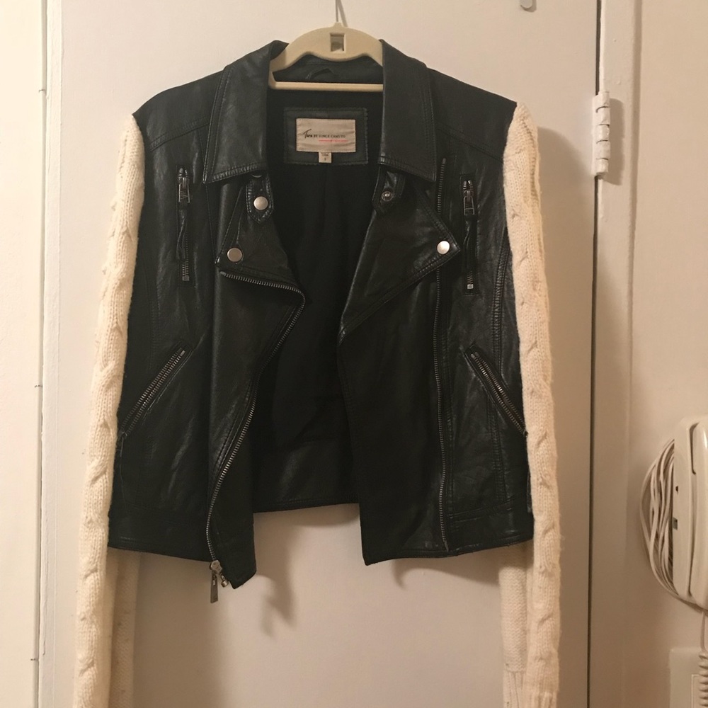 Vince Camuto Leather Jacket