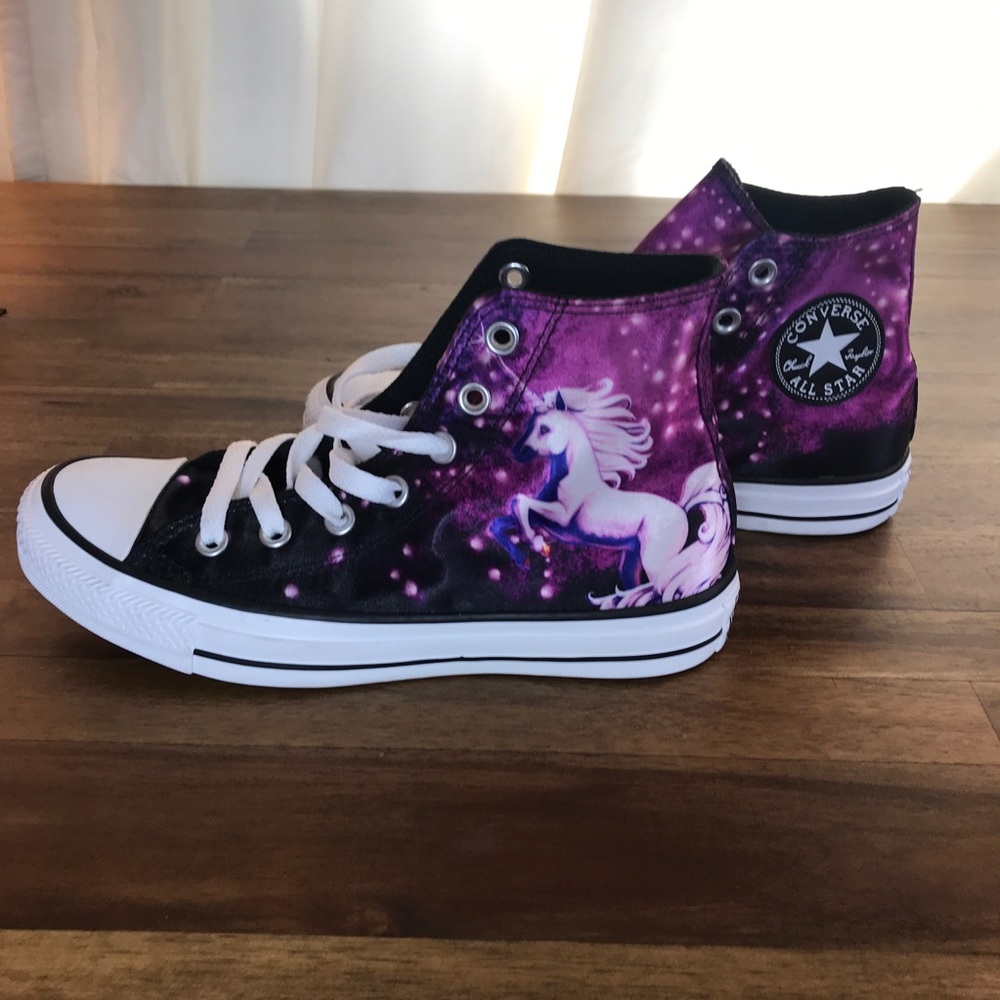 🦄Galaxy Unicorn High Top Converse🦄