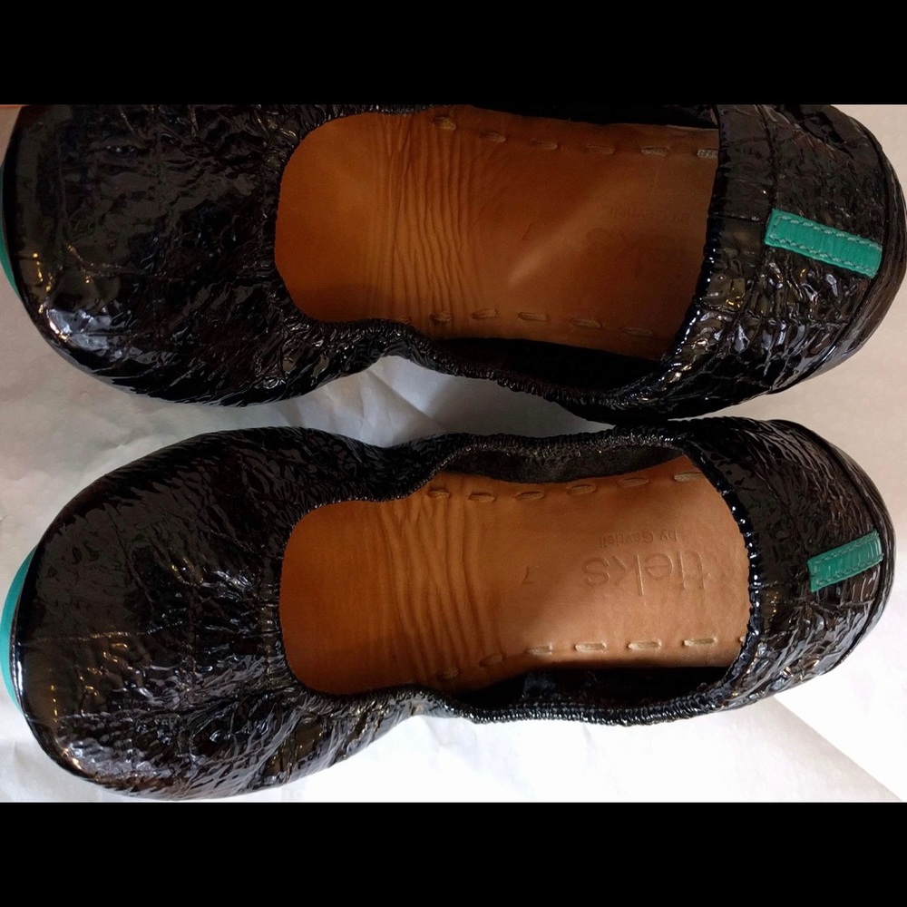 Tieks Size 7 Obsidian Black