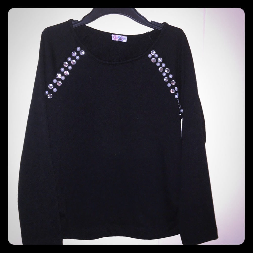 Beautiful Embellished Girls long sleeve shirts