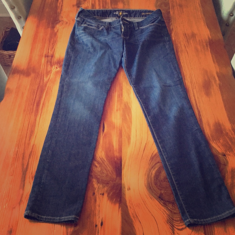 Lucky brand jeans. Lola skinny