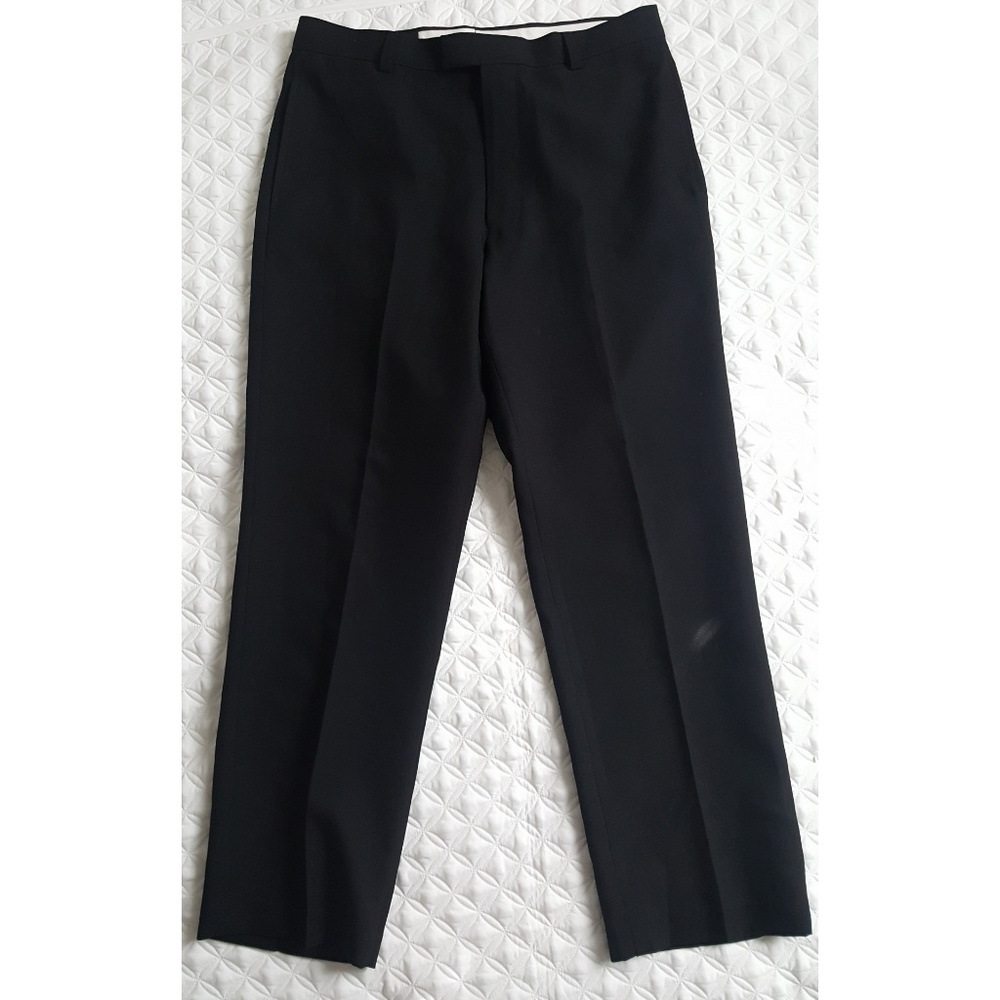 Men's Black Lines Done Dress Pants