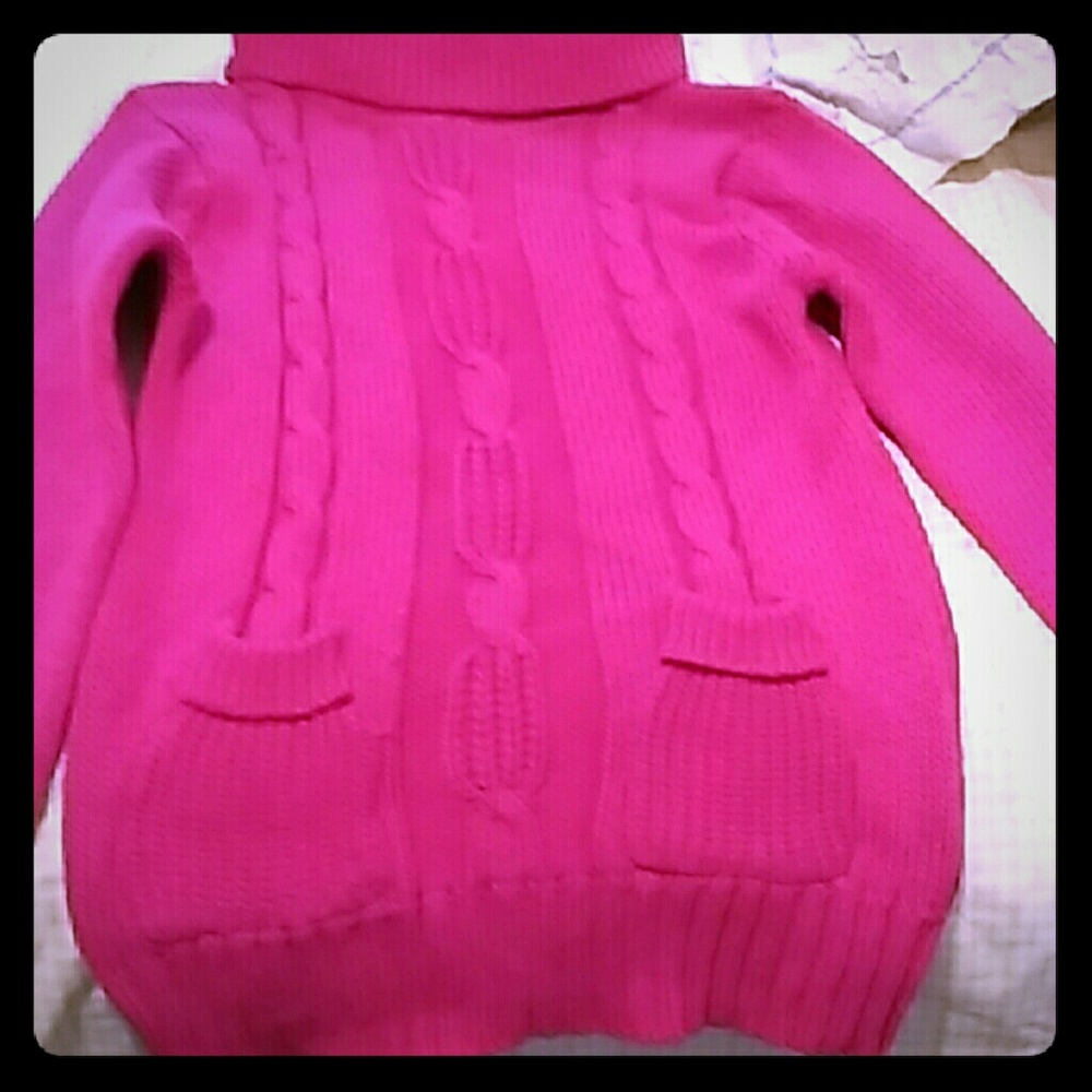 Pink sweater