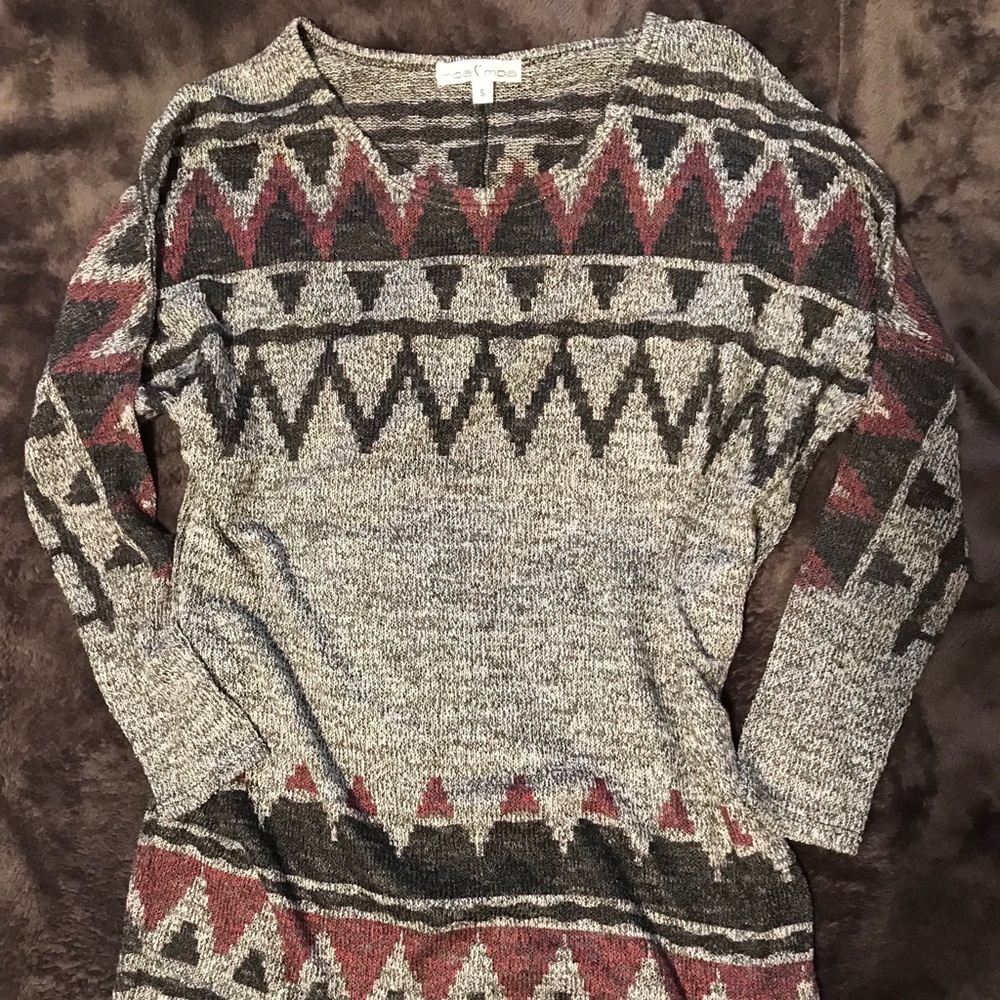 Final sale! NWOT! Dry Goods Moa Moa Sweater