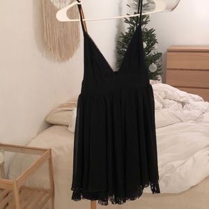 Black dress from urban outfitters