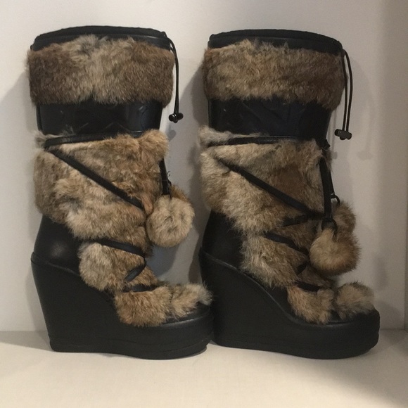 ash fur boots