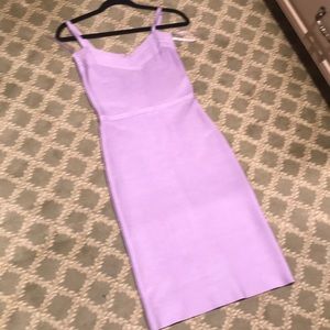 Herve Ledger purple dress
