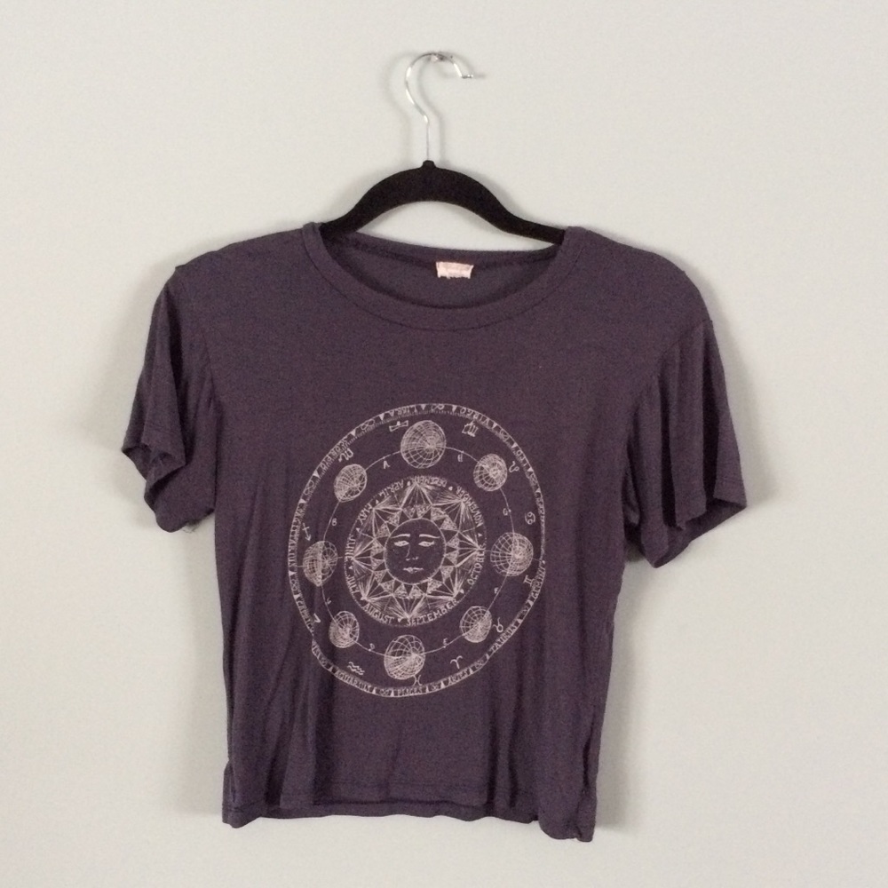 brandy melville astrology tee