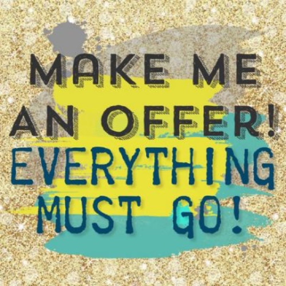 No reasonable offers will be refused