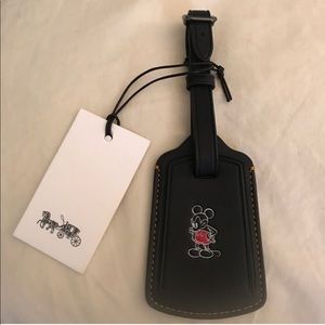COACH X MICKEY Luggage tag