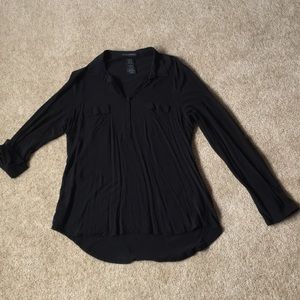 VGUC XL black tunic shirt