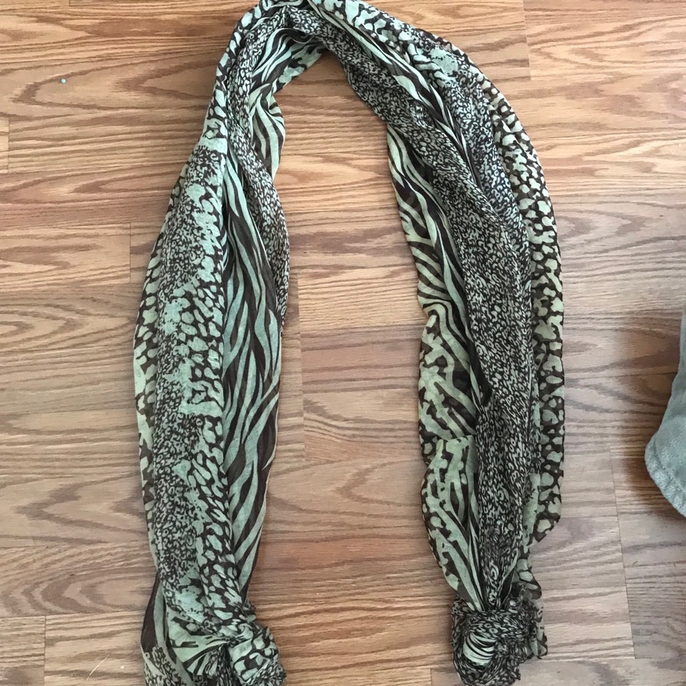 Cheetah scarf