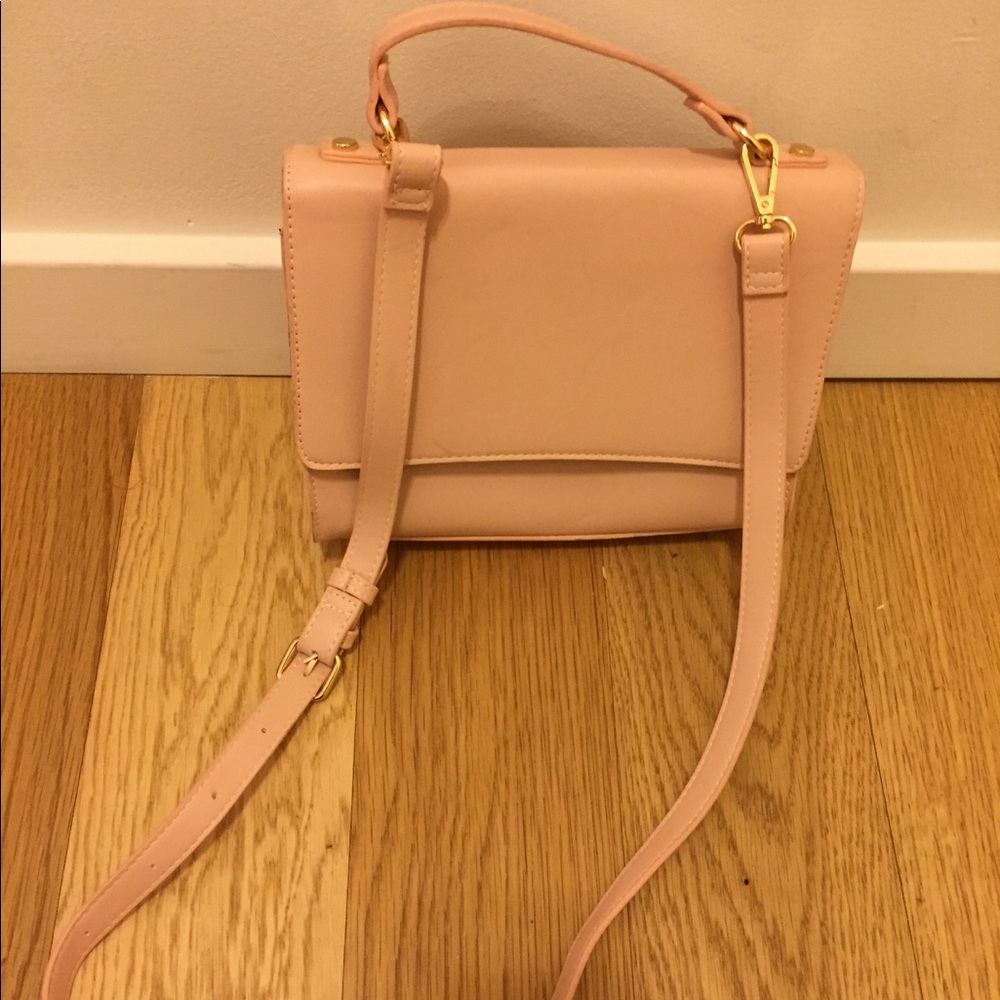 Forever 21 Nude Crossbody Bag