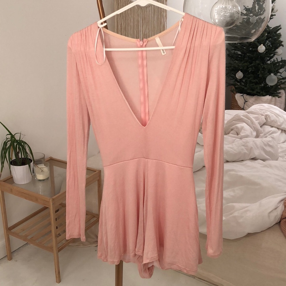 Pink romper
