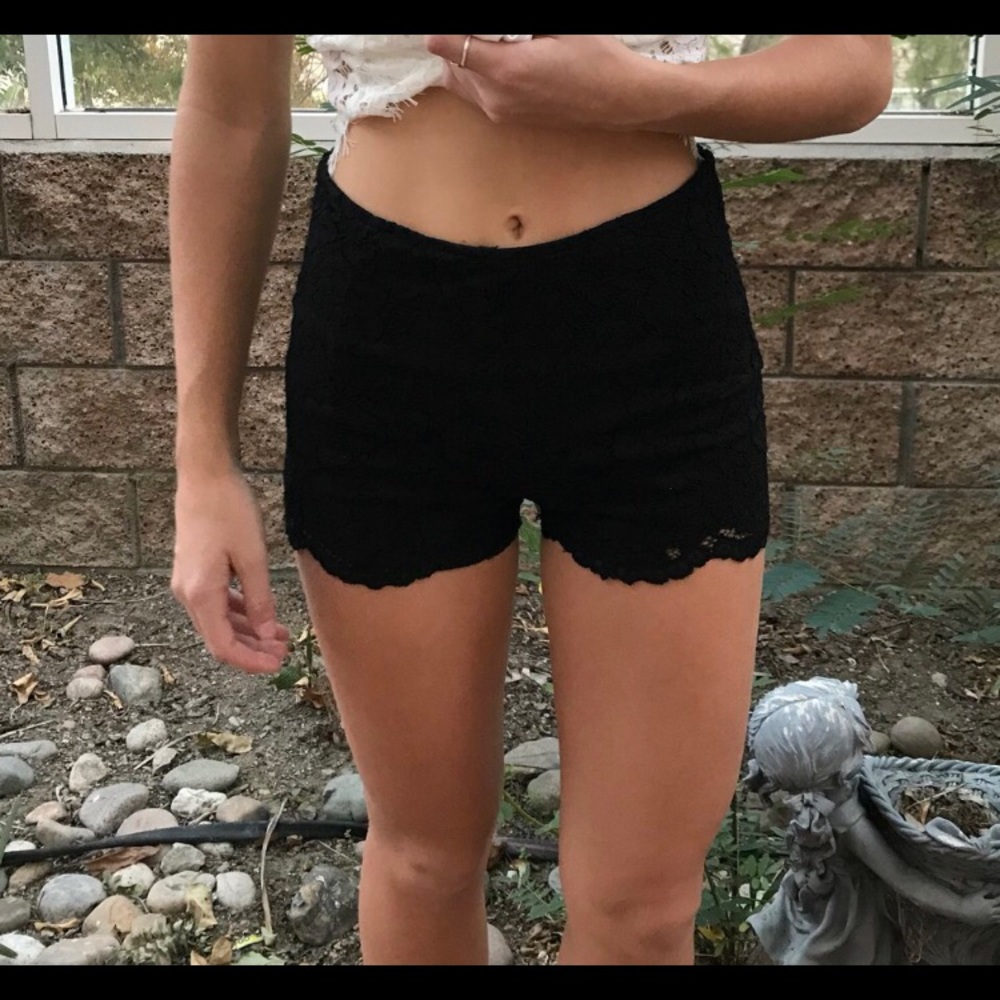 Lace shorts