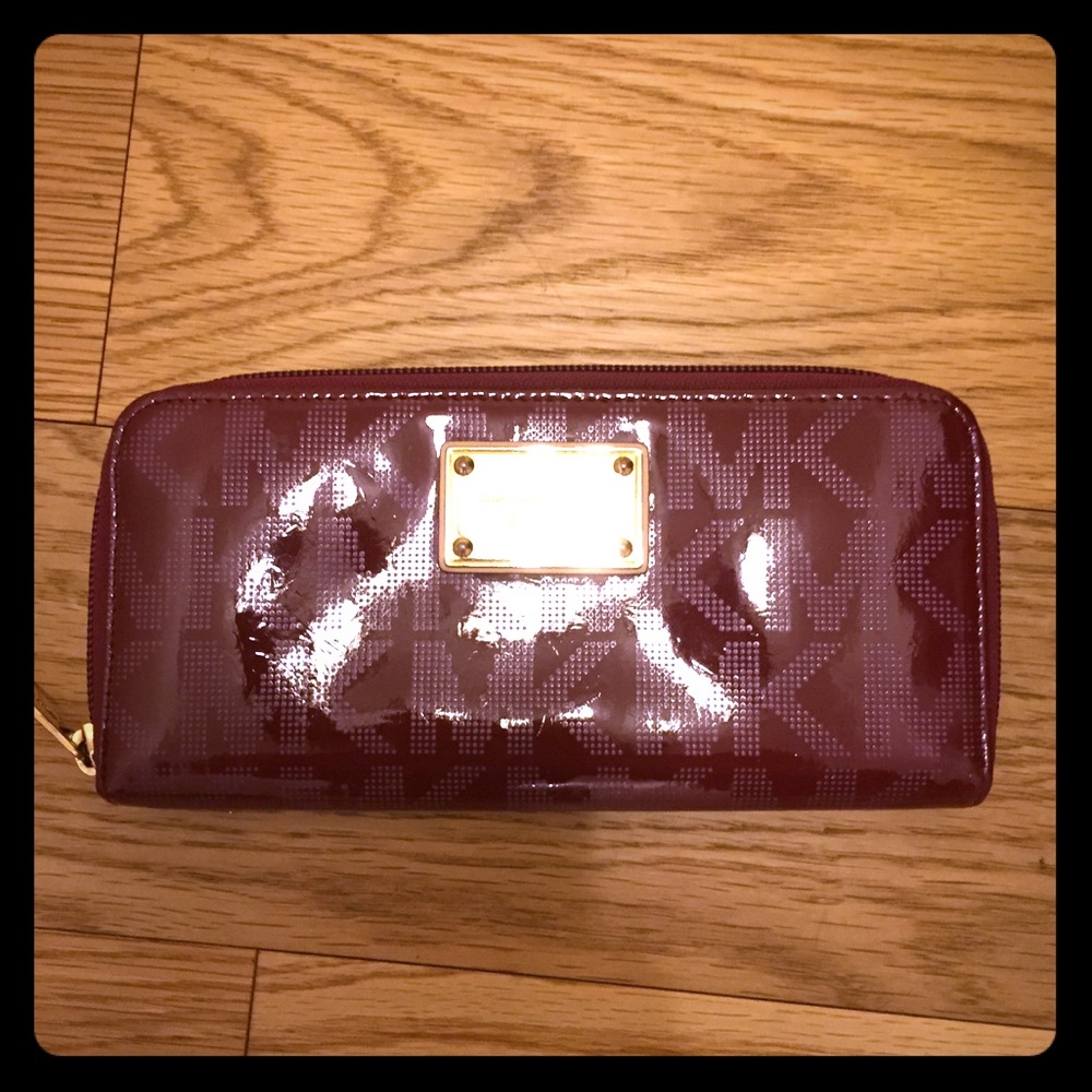 Michael Kors Maroon Wallet