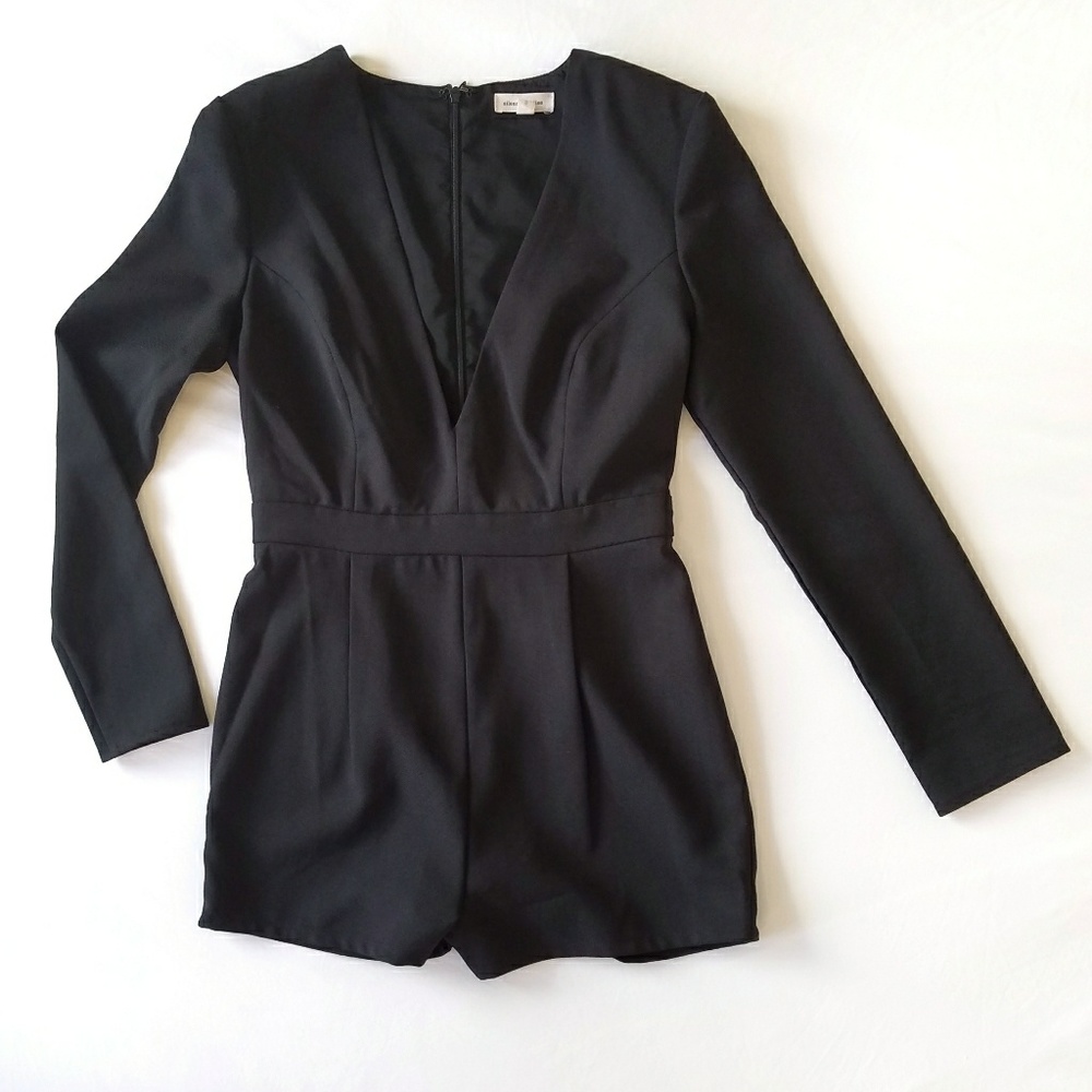 Urban Outfitters Black Party Romper