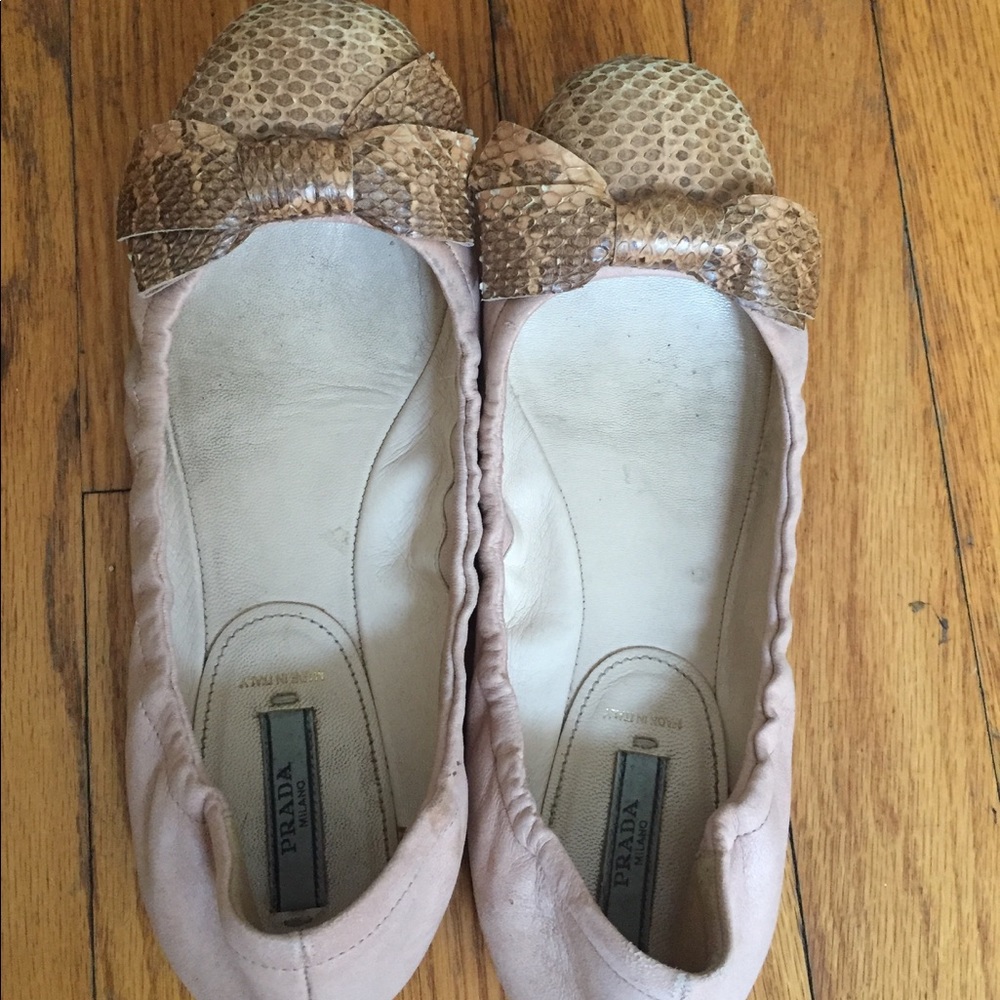 Prada flat shoes