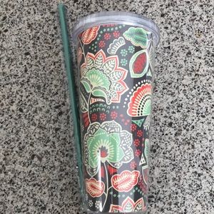 Vera Bradley travel tumbler
