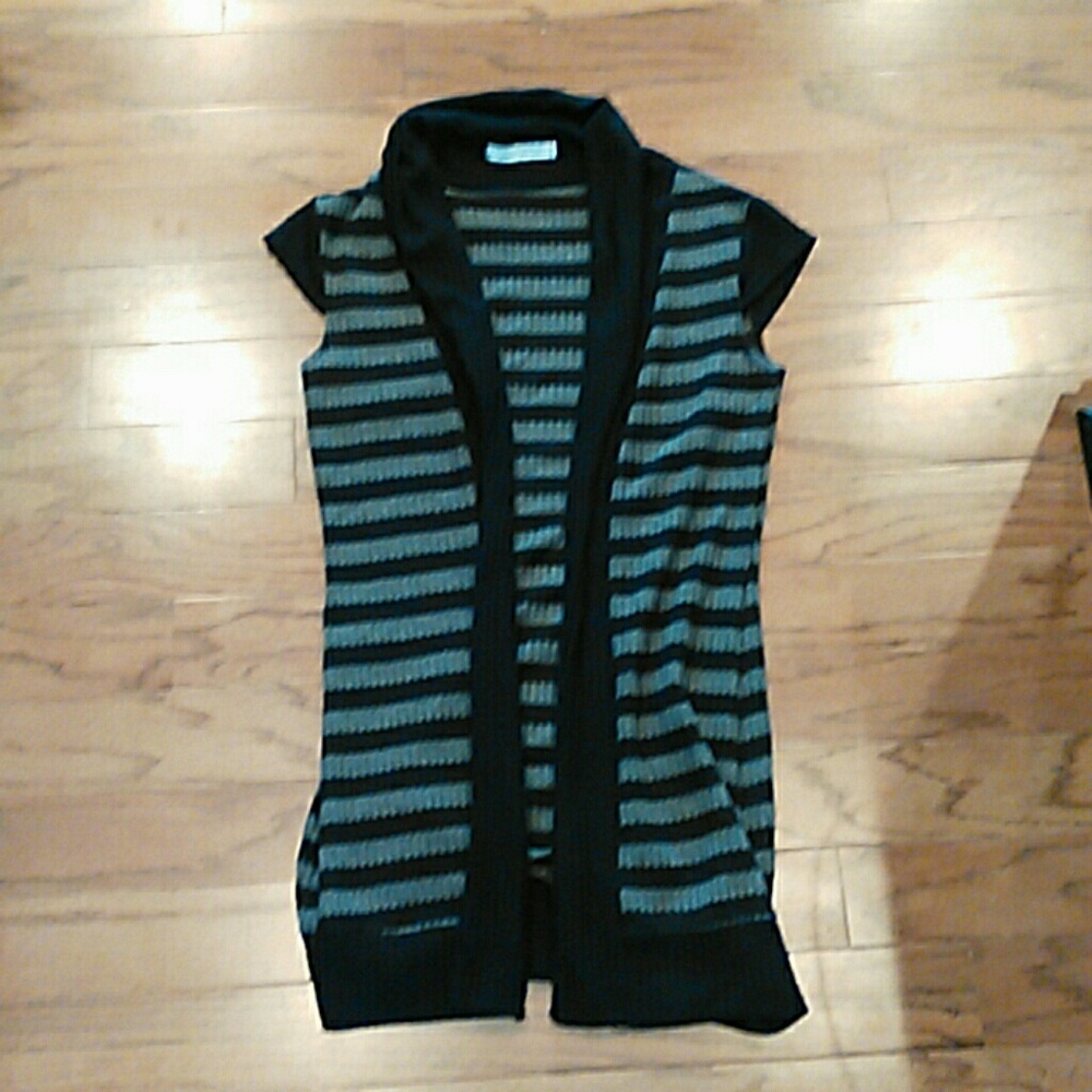 Charlotte Russe short sleeve cardigan